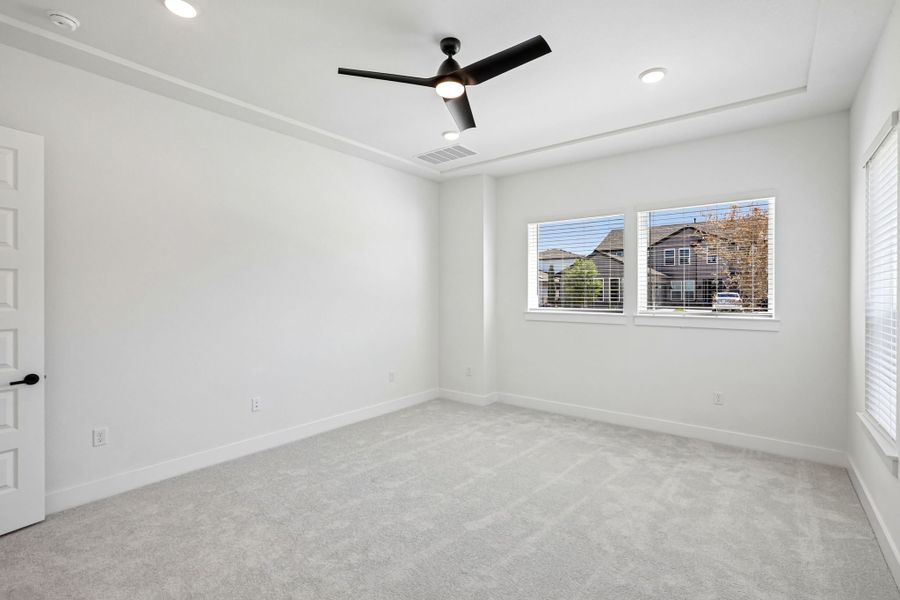 Representative unfurnished interior of a home built from the Denali by Pacesetter Homes in Easton Park, Austin (Image 35).