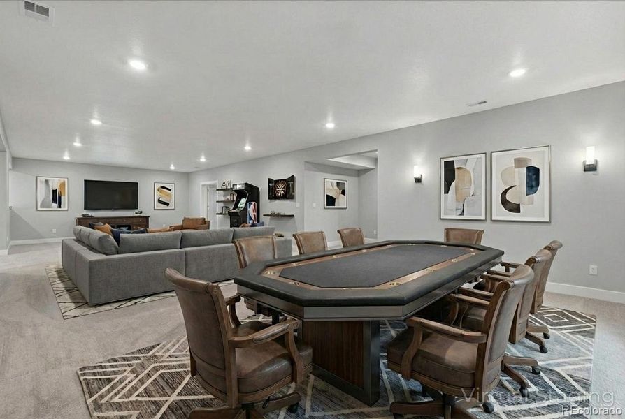 Furnished interior view inside a new home in , Littleton (Image 7).