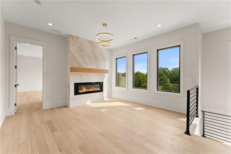 Spacious, unfurnished interior of a new home in , Dacula (Image 37).
