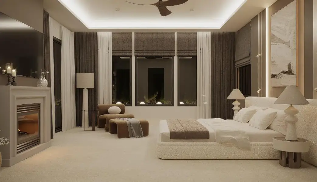 Furnished interior view inside a new home in , Jonestown (Image 14).