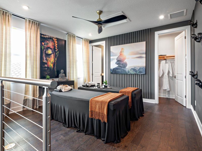 Furnished interior view inside a new home in PGA Village Verano, Port St. Lucie (Image 10).