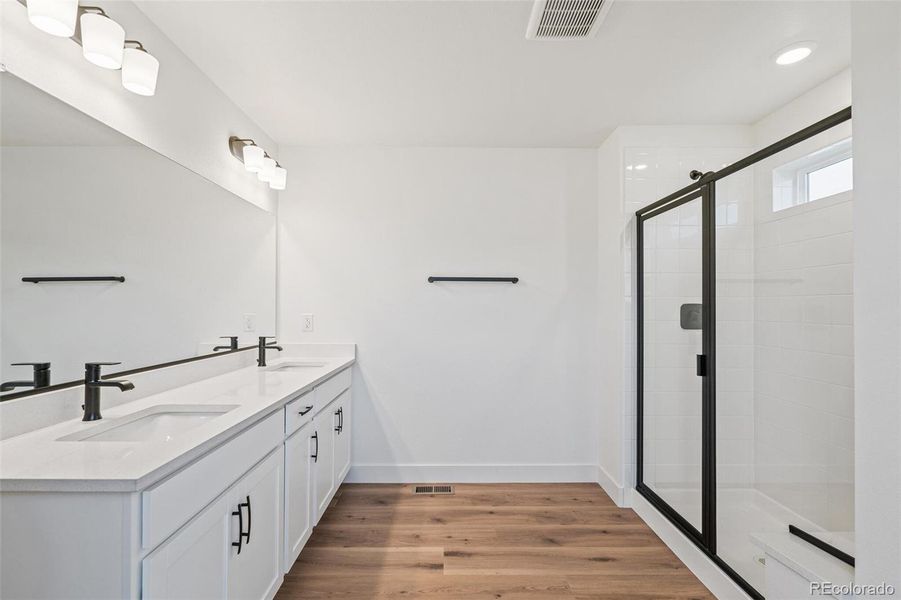 Furnished interior view inside a new home in Windsong, Thornton (Image 8).