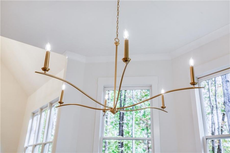 Close-up of interior finishes inside a home in , Monroe (Image 12). Close-up of interior finishes inside a home in , Monroe (Image 12).