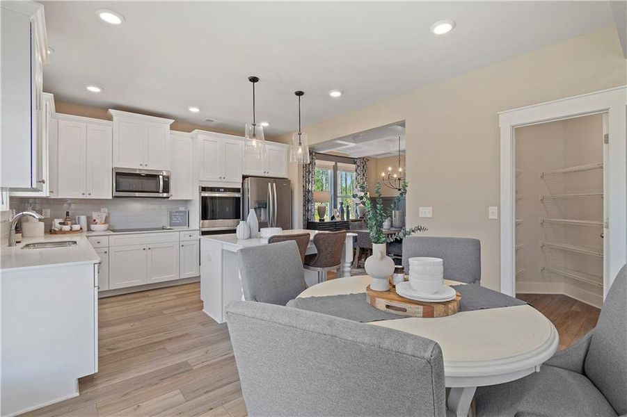 Furnished interior view inside a new home in Copperfield, Locust Grove (Image 14).