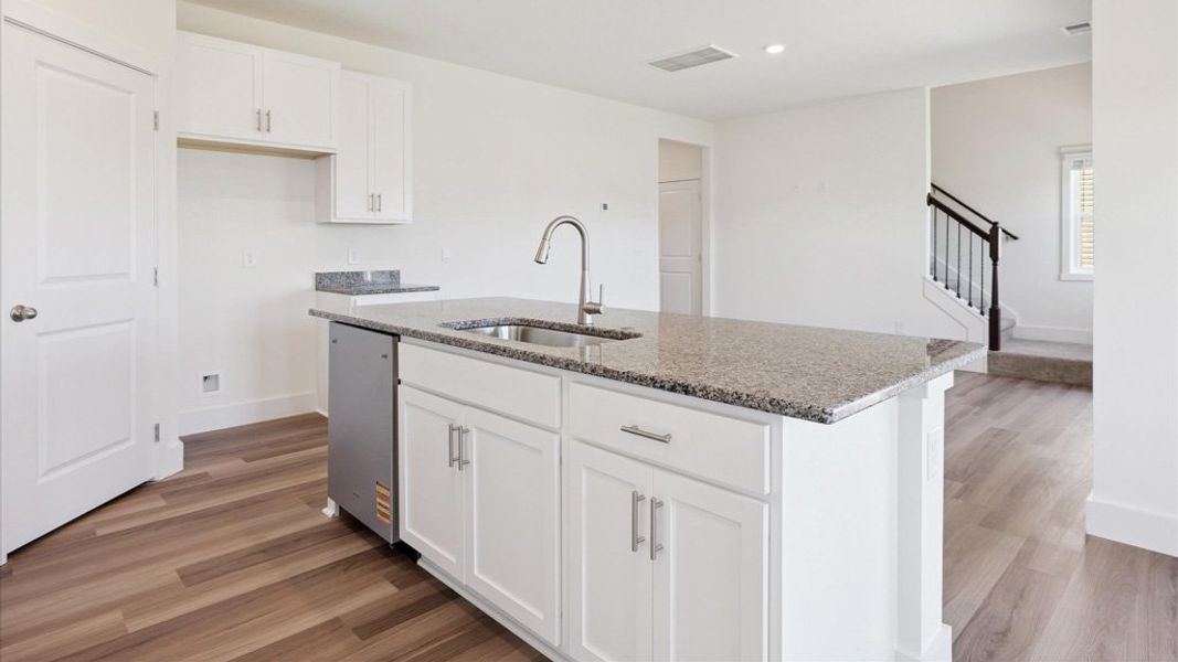 Furnished interior view inside a new home in Millstone Village, Morristown (Image 4).