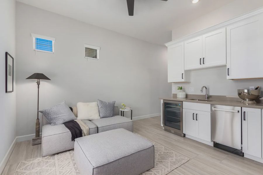 Representative furnished interior of a home built from the Evora by Elliott Homes in Bellero Estates, Queen Creek (Image 16).