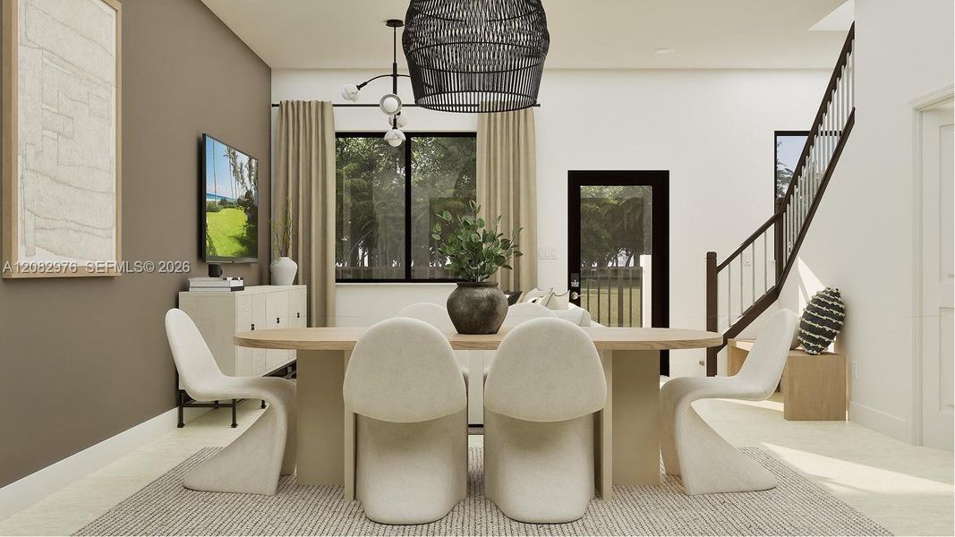 Furnished interior view inside a new home in Altessa at Wilton Manors, Wilton Manors (Image 10).