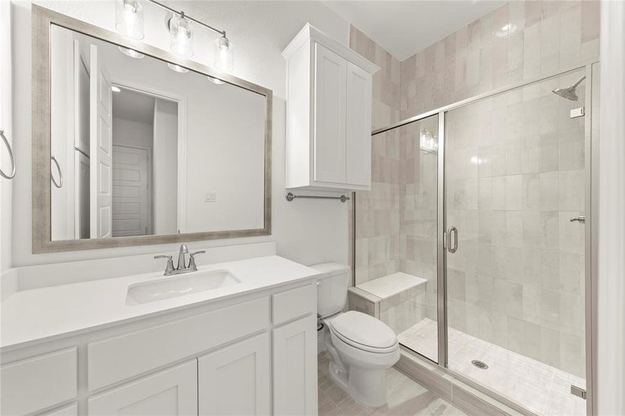 Furnished interior view inside a new home in Gideon Grove, Phase 2, Rockwall (Image 14). Furnished interior view inside a new home in Gideon Grove, Phase 2, Rockwall (Image 14).