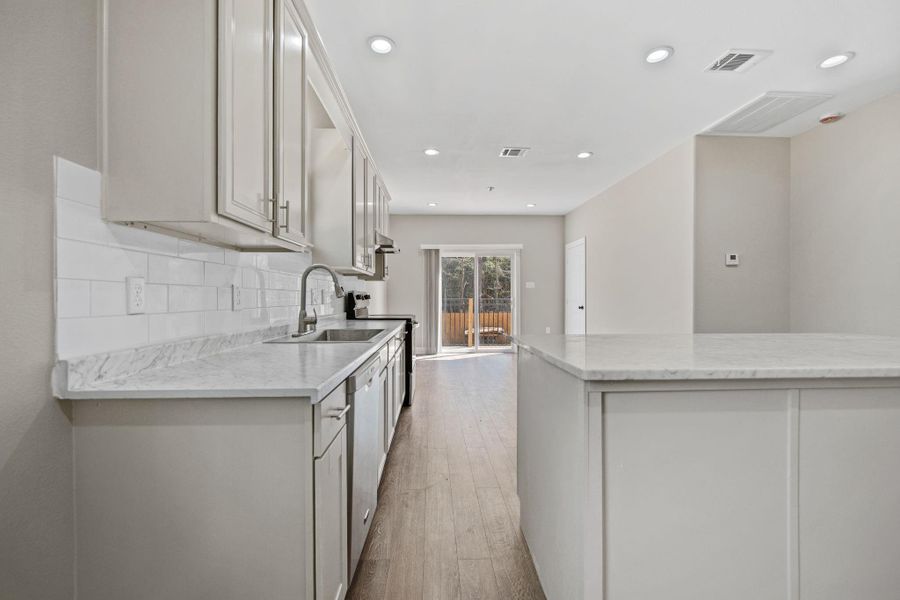 Furnished interior view inside a new home in , Shepherd (Image 3).