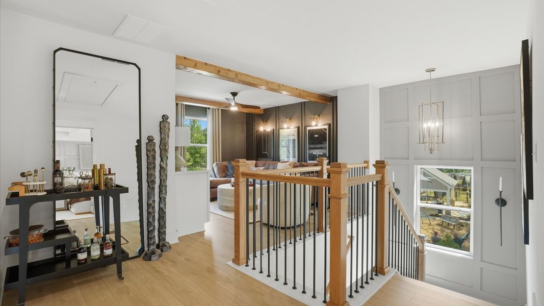 Representative furnished interior of a home built from the Stonefield by DRB Homes in Northcroft, Loganville (Image 29).
