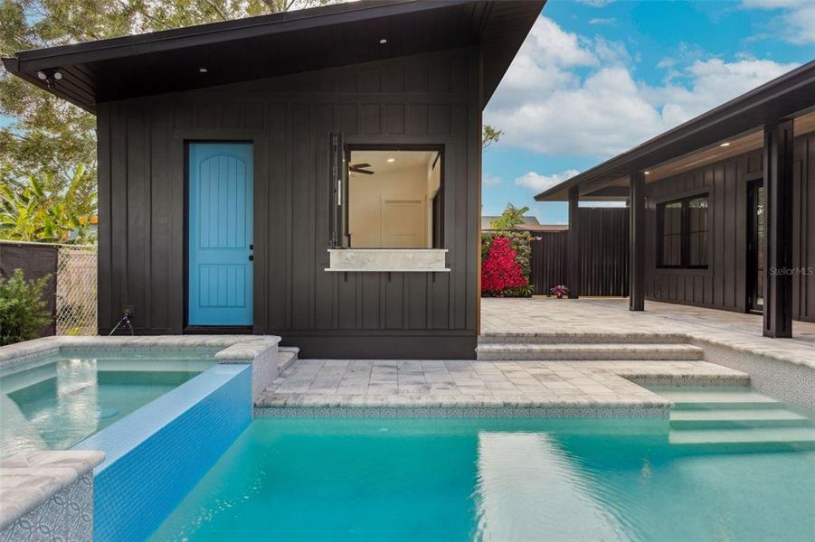 Exterior details and patio area of a home in , Tampa (Image 39). Exterior details and patio area of a home in , Tampa (Image 39).