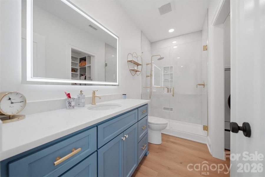 Furnished interior view inside a new home in , Hickory (Image 36).