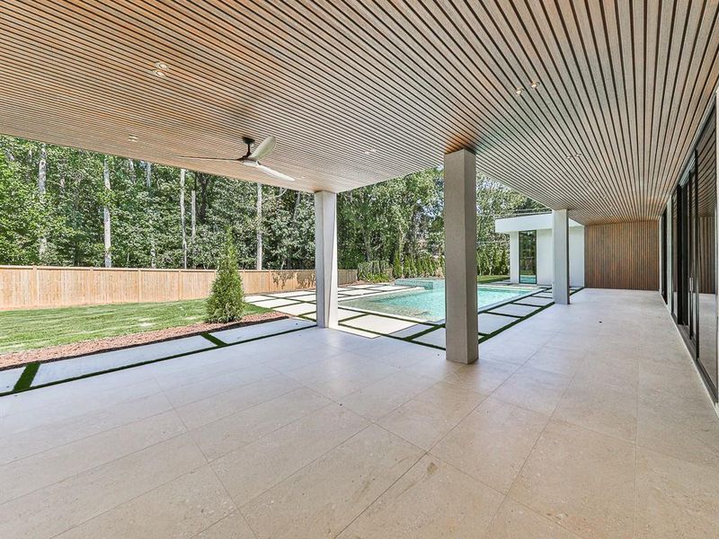 Exterior details and patio area of a home in , Marietta (Image 42). Exterior details and patio area of a home in , Marietta (Image 42).