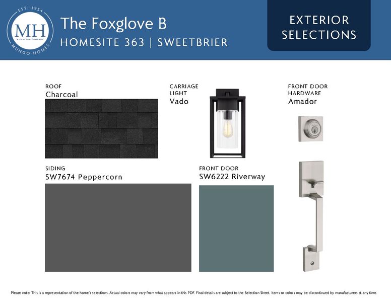 Sample of building materials used in homes in Sweetbrier, Durham (Image 4).