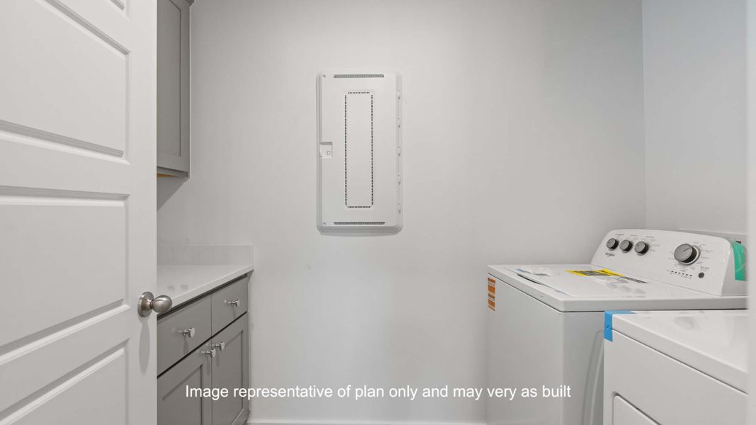 Furnished interior view inside a new home in Overlook West, Wolfforth (Image 7).