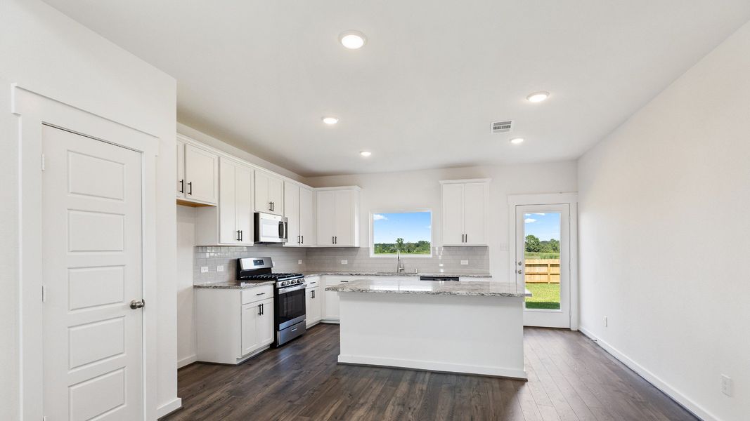 Furnished interior view inside a new home in Mostyn Springs, Magnolia (Image 16).