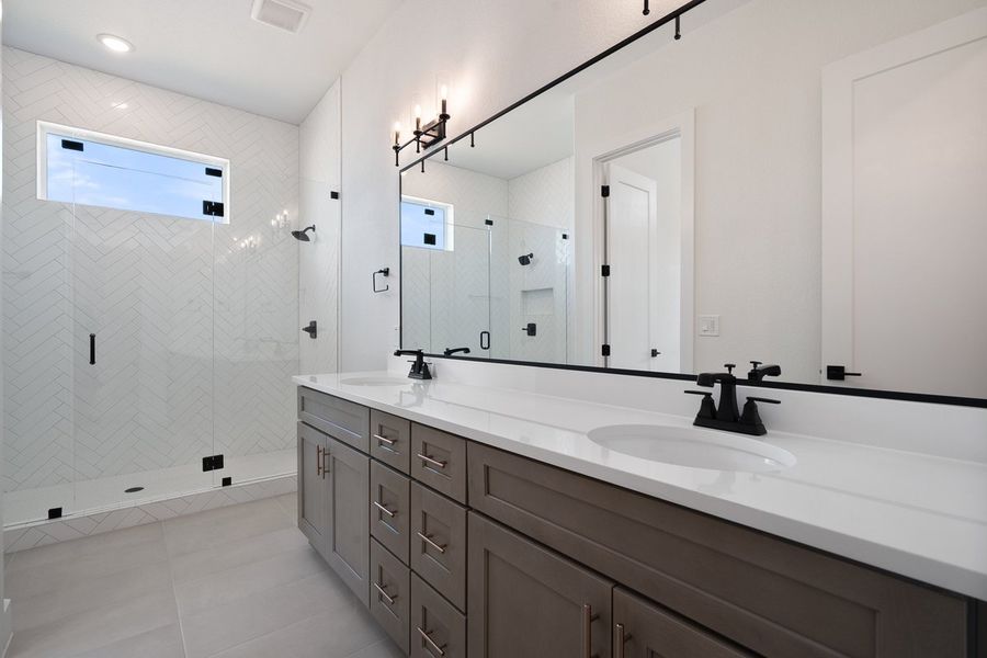 Furnished interior view inside a new home in Foxfield, Austin (Image 5).