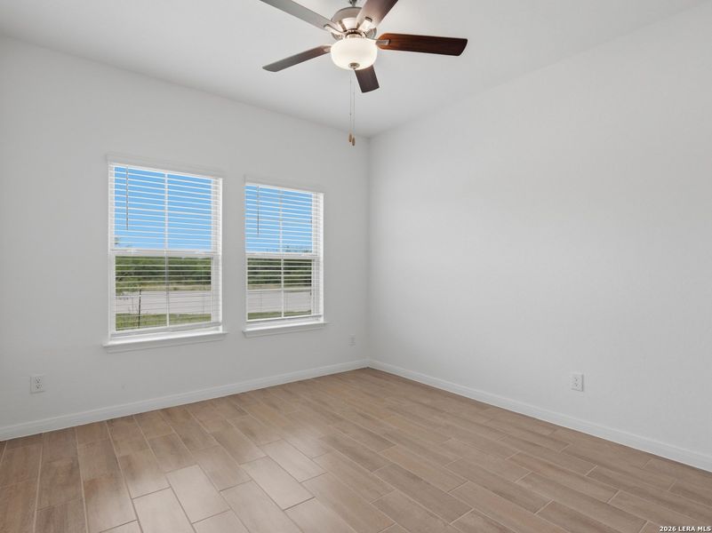 Spacious, unfurnished interior of a new home in Chaparral Ranch, Floresville (Image 19). Spacious, unfurnished interior of a new home in Chaparral Ranch, Floresville (Image 19).