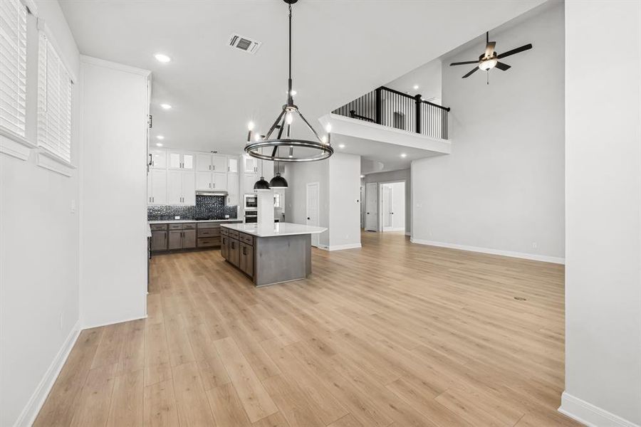 Spacious, unfurnished interior of a new home in South Pointe  Village Series, Mansfield (Image 22).