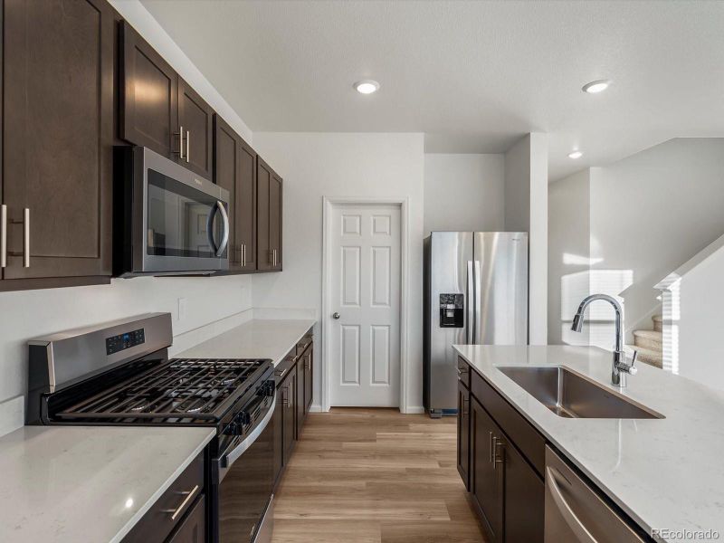 Furnished interior view inside a new home in Westgate, Greeley (Image 8). Furnished interior view inside a new home in Westgate, Greeley (Image 8).