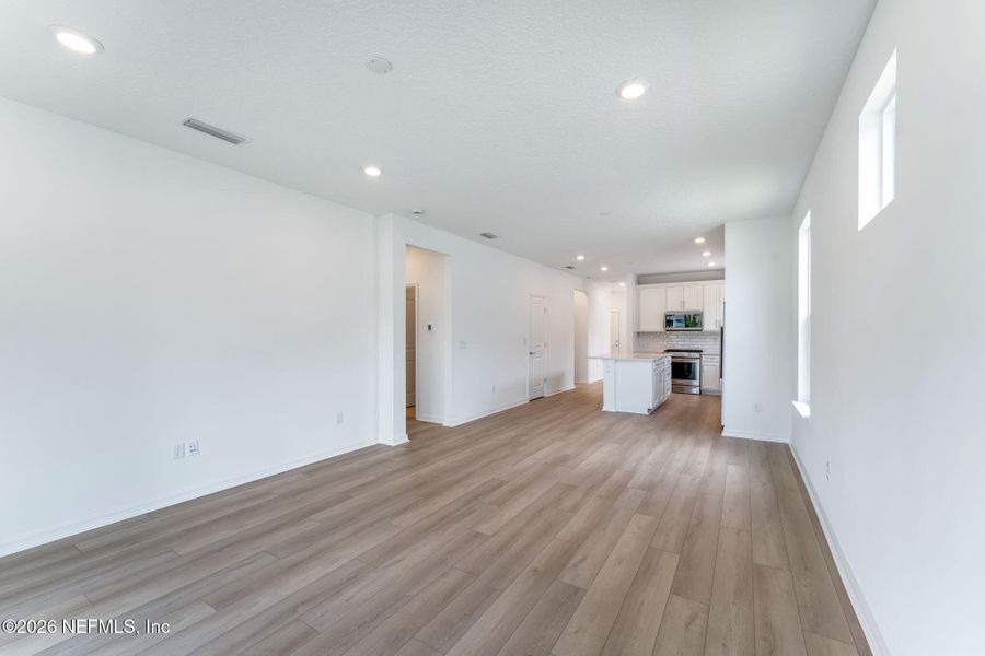 Spacious, unfurnished interior of a new home in Del Webb Wildlight, Wildlight (Image 37).