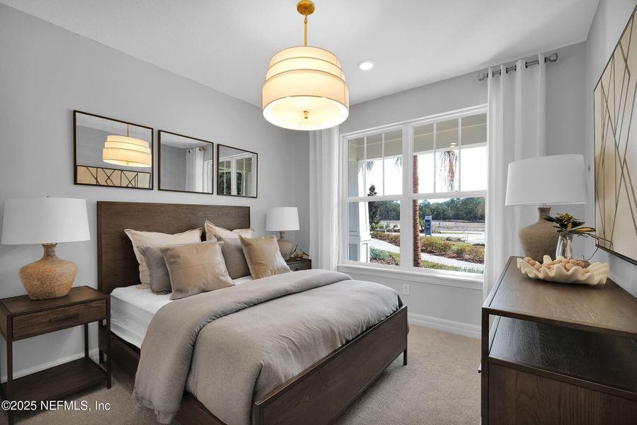 Furnished interior view inside a new home in The Preserve at Bannon Lakes, St. Augustine (Image 7).