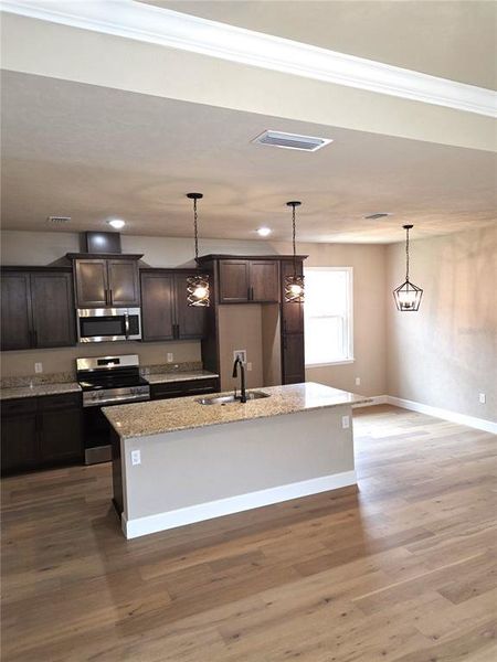 Furnished interior view inside a new home in , Newberry (Image 9).