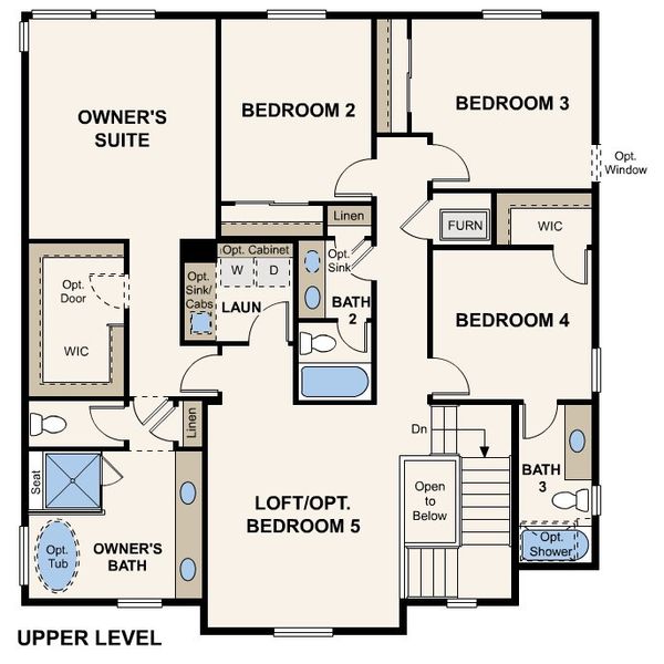 2D floor plan layout for the Shenandoah by Century Communities in Parkdale Commons, Lafayette, CO (Image 6). 2D floor plan layout for the Shenandoah by Century Communities in Parkdale Commons, Lafayette, CO (Image 6).