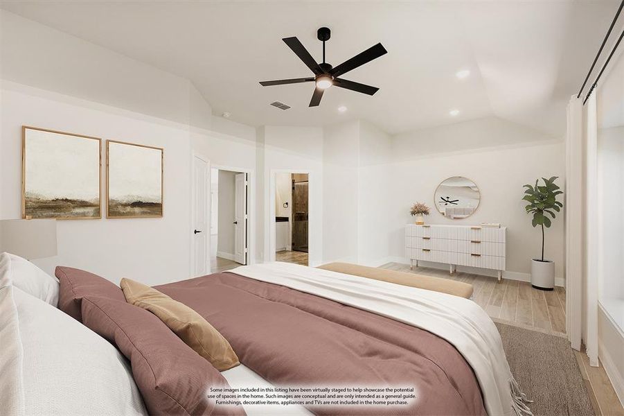 Furnished interior view inside a new home in Devonshire Classic 50-55, Forney (Image 4). Furnished interior view inside a new home in Devonshire Classic 50-55, Forney (Image 4).