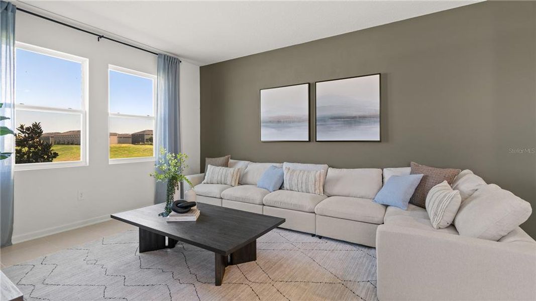Furnished interior view inside a new home in , Davenport (Image 4).