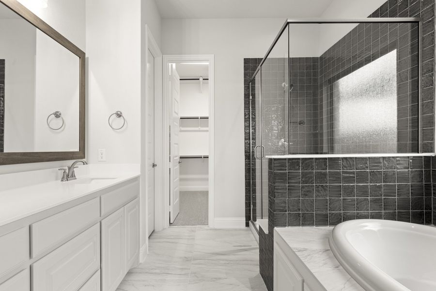 Furnished interior view inside a new home in Brookshire at Legacy Hills, Celina (Image 9).