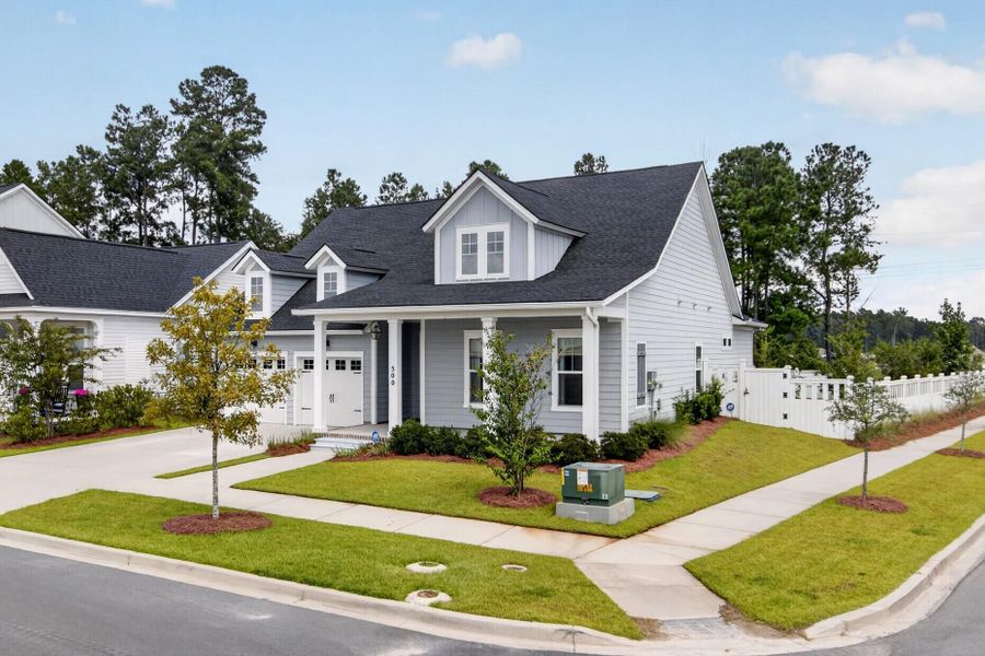 Front exterior of a new home in , Summerville, SC, highlighting curb appeal (Image 26).