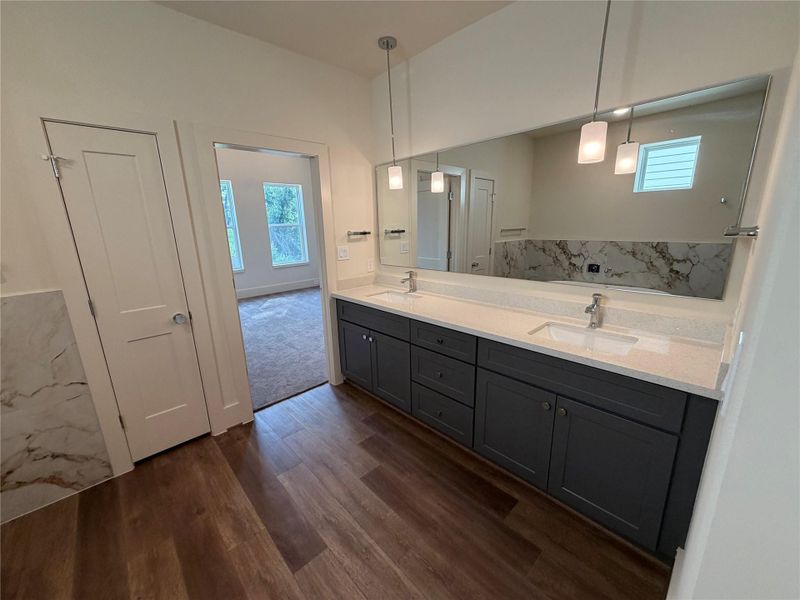 Furnished interior view inside a new home in , Houston (Image 8). Furnished interior view inside a new home in , Houston (Image 8).