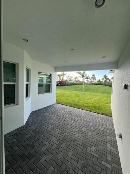 Exterior details and patio area of a home in , Westlake (Image 2). Exterior details and patio area of a home in , Westlake (Image 2).