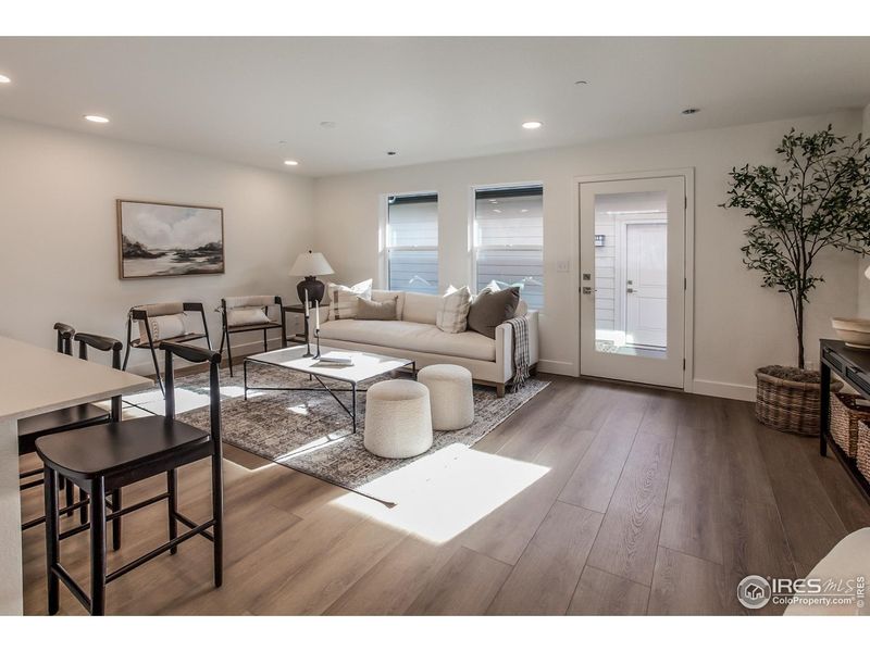 Furnished interior view inside a new home in , Fort Collins (Image 5).
