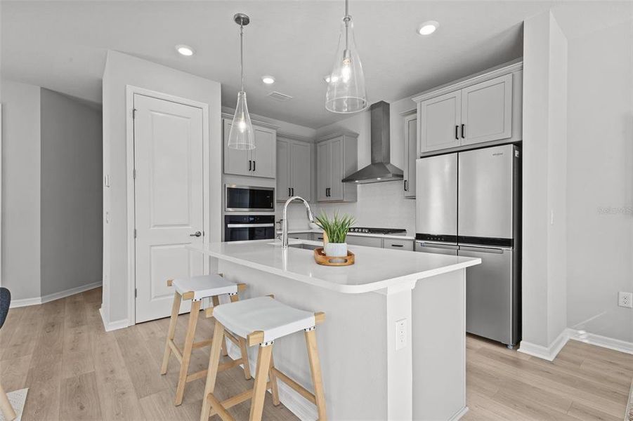 Furnished interior view inside a new home in , Land O' Lakes (Image 15).