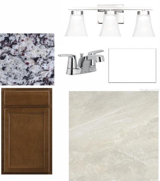 Sample of building materials used in homes in Vistera of Venice – Garden Series, Nokomis (Image 5).