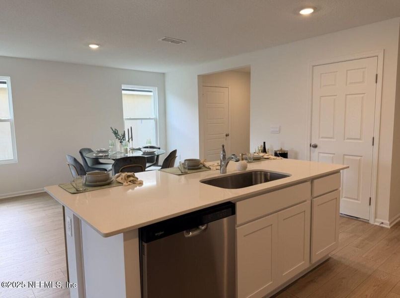 Furnished interior view inside a new home in The Arbors, Jacksonville (Image 10). Furnished interior view inside a new home in The Arbors, Jacksonville (Image 10).