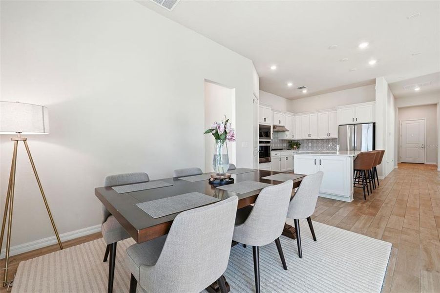 Furnished interior view inside a new home in , Orlando (Image 11). Furnished interior view inside a new home in , Orlando (Image 11).