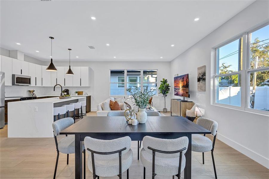 Furnished interior view inside a new home in , Gulfport (Image 43).