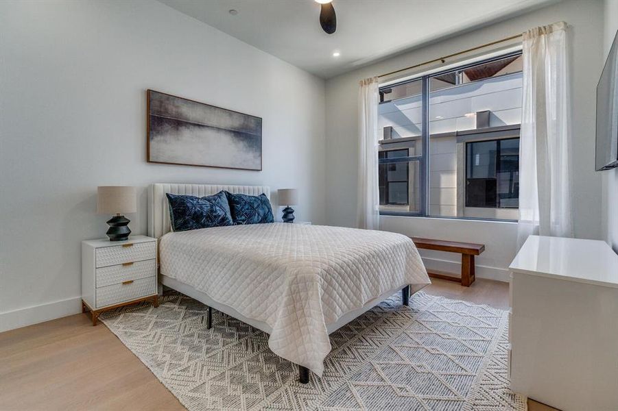 Furnished interior view inside a new home in , Dallas (Image 4).