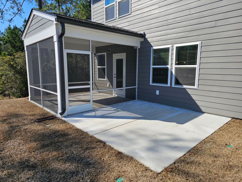 Exterior details and patio area of a home in Solserra, Shallotte (Image 17).