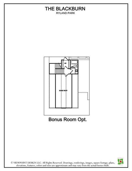 2D floor plan layout of this home in , Athens, GA (Image 6).