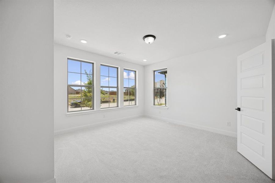 Spacious, unfurnished interior of a new home in Talia – Cottage Series, Mesquite (Image 16). Spacious, unfurnished interior of a new home in Talia – Cottage Series, Mesquite (Image 16).
