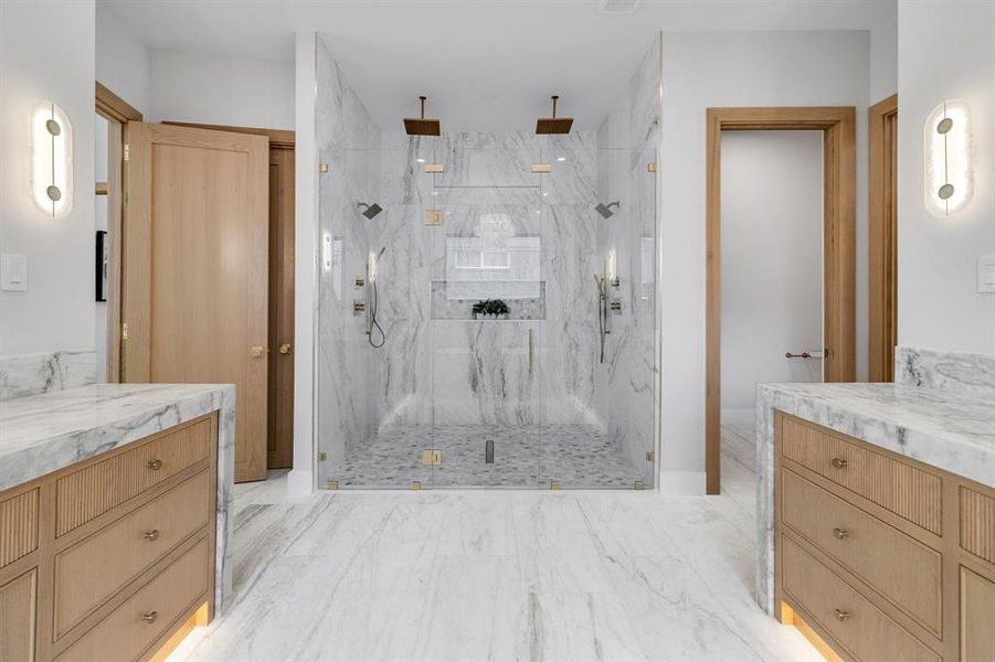 Furnished interior view inside a new home in , Dallas (Image 7).