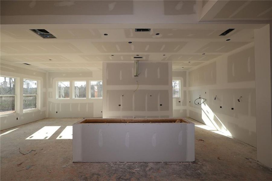 In-progress construction of a new home in Meadow Brook Farms, Cumming, GA (Image 11).