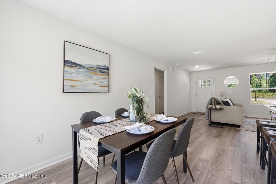 Furnished interior view inside a new home in , Hastings (Image 11).
