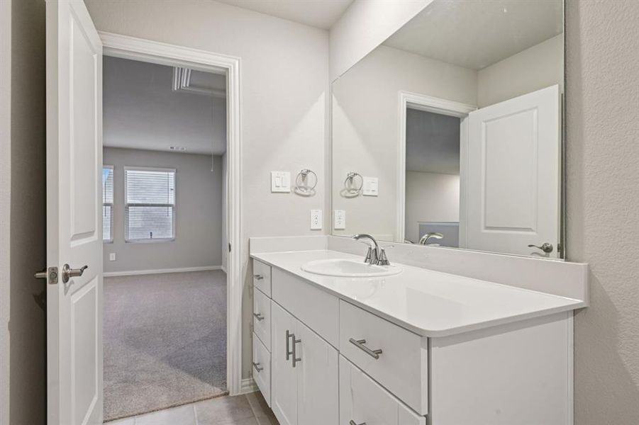 Photo is not of the actual home, but is an inspirational photo of builder’s model home and may depict options, furnishings, and/or decorator features that are not included.