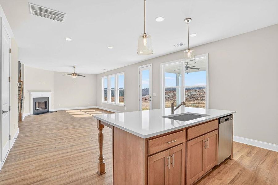Furnished interior view inside a new home in , Homer (Image 6).