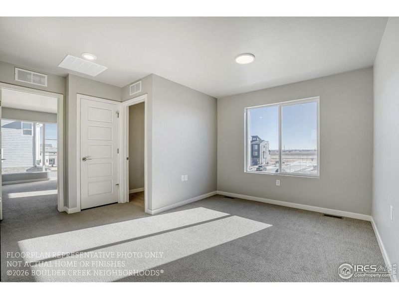 Spacious, unfurnished interior of a new home in Baseline, Broomfield (Image 29). Spacious, unfurnished interior of a new home in Baseline, Broomfield (Image 29).
